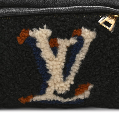 Louis Vuitton Calfskin Monogram Teddy Muffle Black 7 of 10