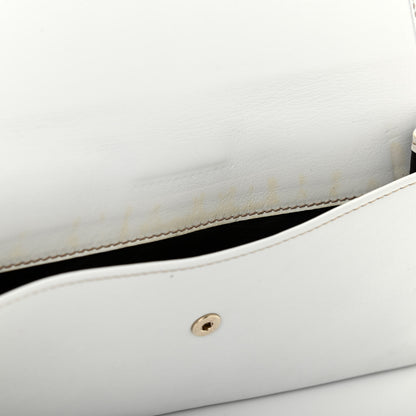 Gucci Calfskin Britt Continental Wallet White 11 of 12