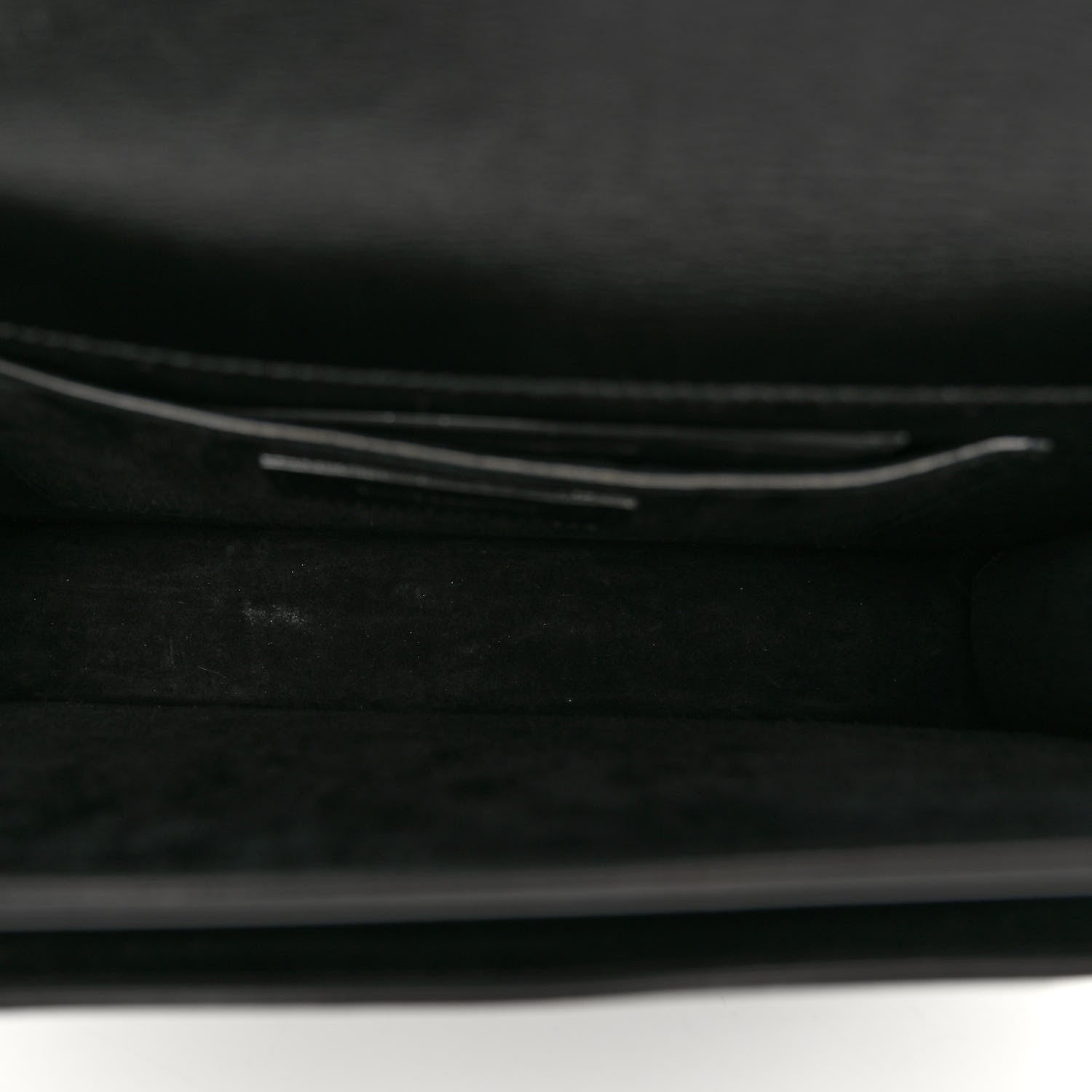 Saint Laurent Smooth Calfskin Medium Monogram Sunset Satchel Black 5 of 8