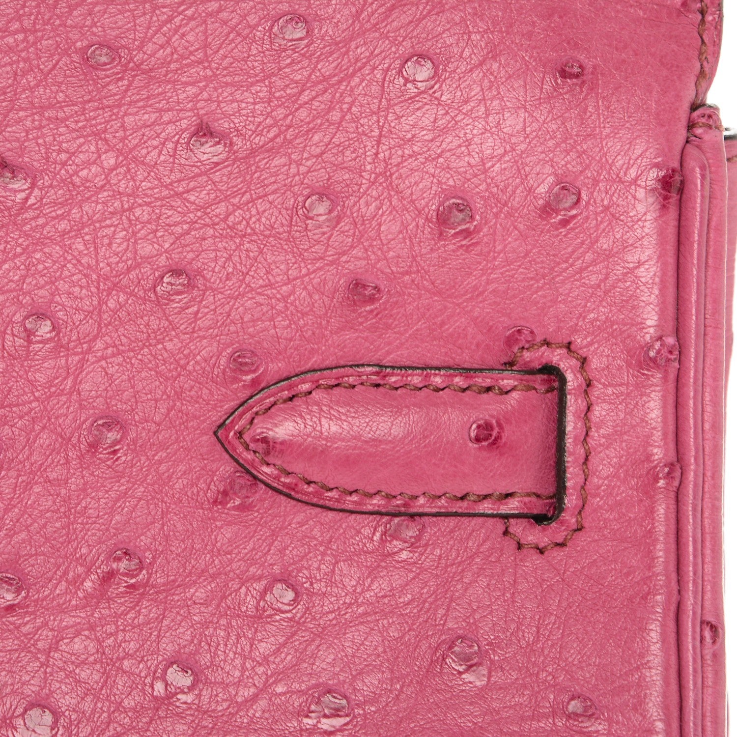 Hermes Ostrich HAC Birkin 32 Fuchsia 7 of 28