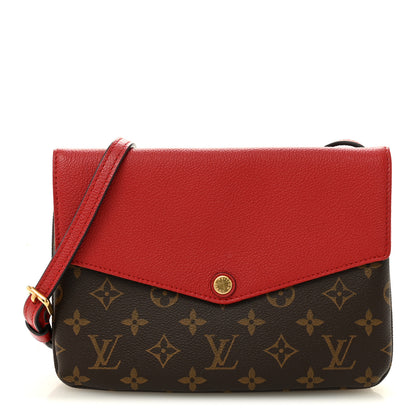 Louis Vuitton Monogram Twice Pochette Cherry 1 of 11