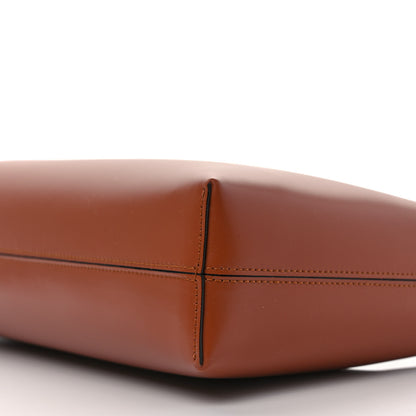 Salvatore Ferragamo Calfskin Trifolio Shoulder Bag Siena Tan 8 of 8