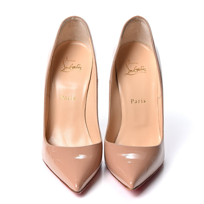 Christian Louboutin Patent So Kate 120 Pumps 39 Nude 2 of 10