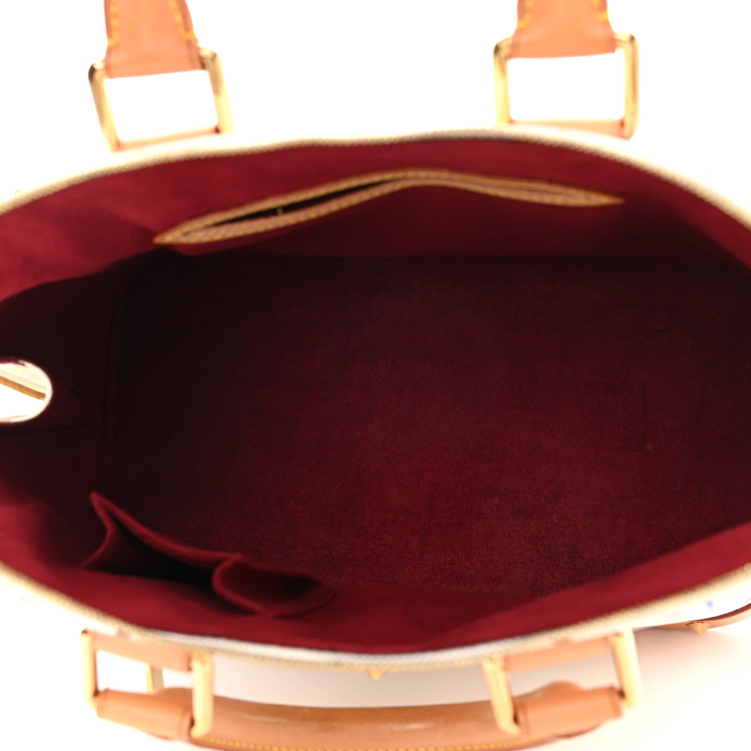 Louis Vuitton Monogram Multicolor Alma White 6 of 13
