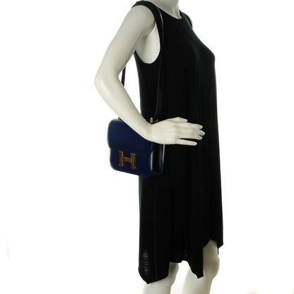 Hermes Constance 23 Bleu Saphir 2 of 11