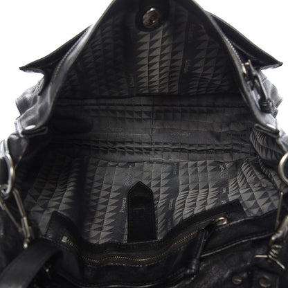 Proenza Schouler Lambskin Medium PS1 Satchel Black 5 of 9