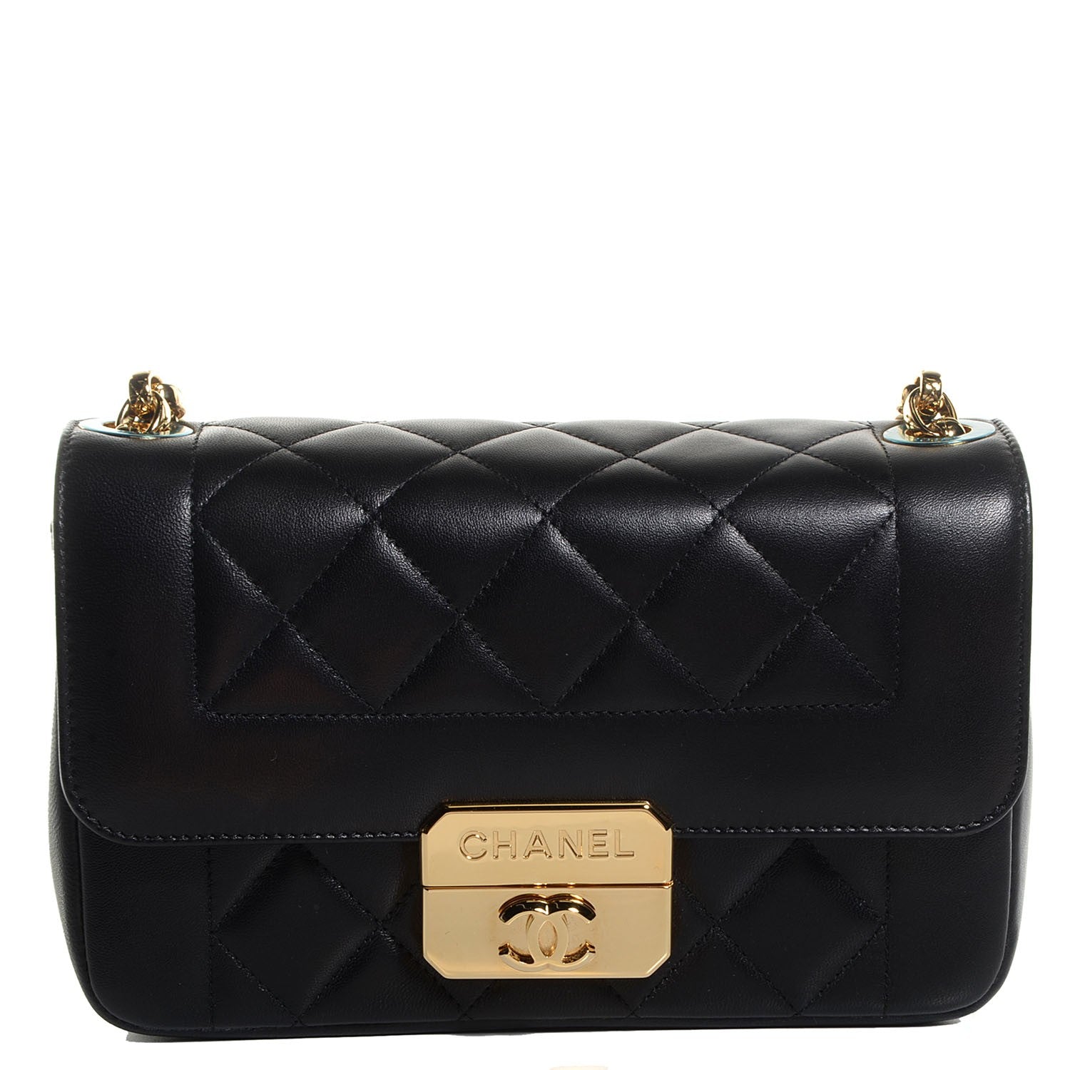 Chanel Lambskin Mini Chic With Me Flap Black 1 of 8