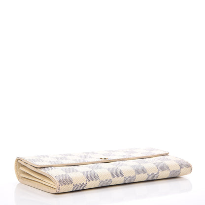 Louis Vuitton Damier Azur Sarah Wallet 4 of 17
