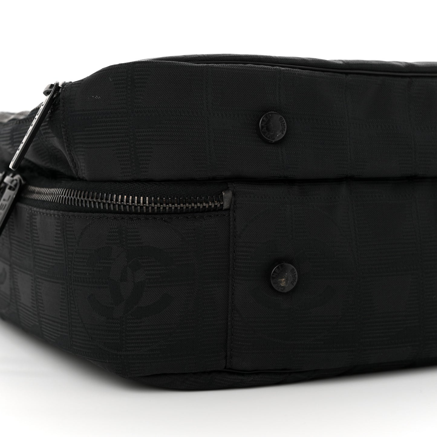 Nylon Travel Laptop Briefcase Black