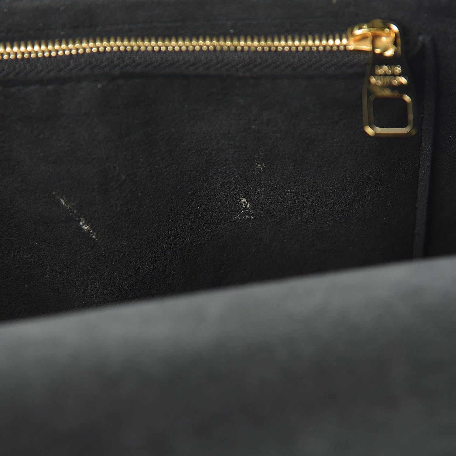 Louis Vuitton Calfskin Chain Louise GM Black 10 of 13