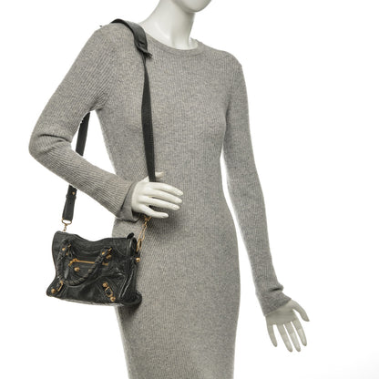 Balenciaga Agneau Giant 12 Gold Hardware Mini City Gris Fossile 2 of 6