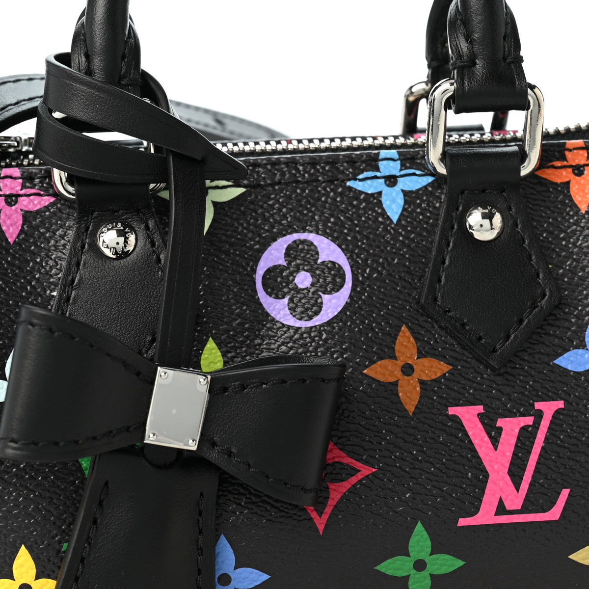 LV x TM Monogram Multicolor Nano Speedy Black