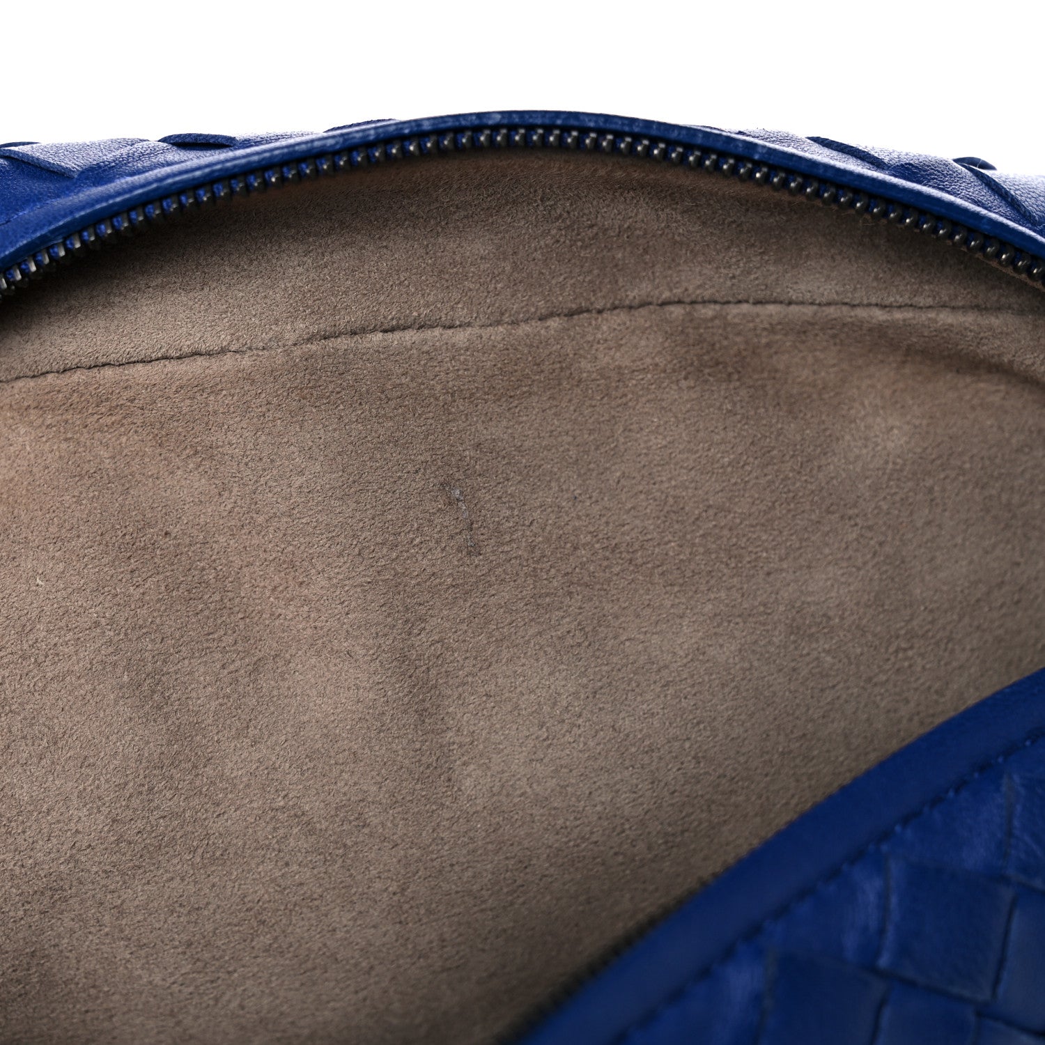 Bottega Veneta Nappa Intrecciato Small Chain Crossbody Cobalt 11 of 13