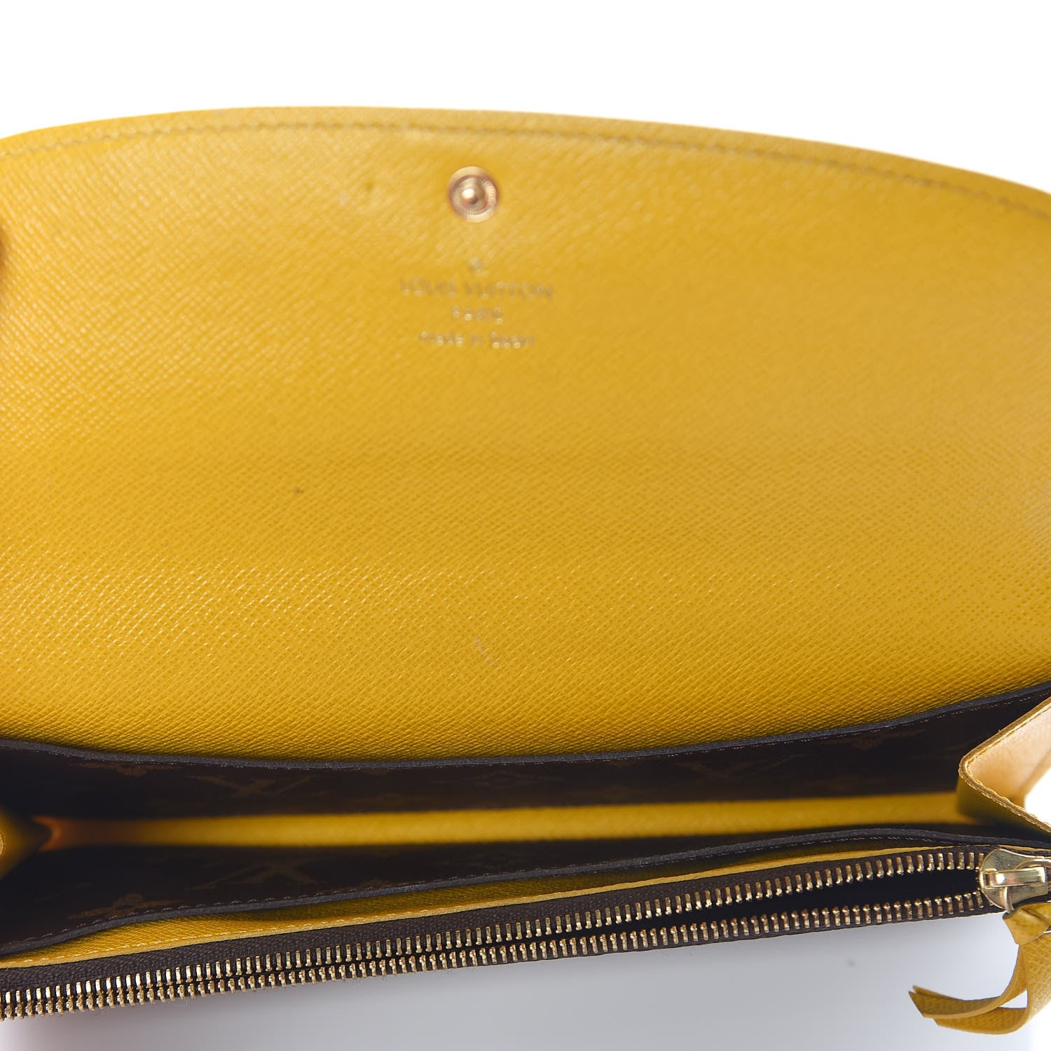 Louis Vuitton Monogram Emilie Wallet Mimosa 5 of 10