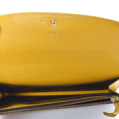 Louis Vuitton Monogram Emilie Wallet Mimosa 5 of 10
