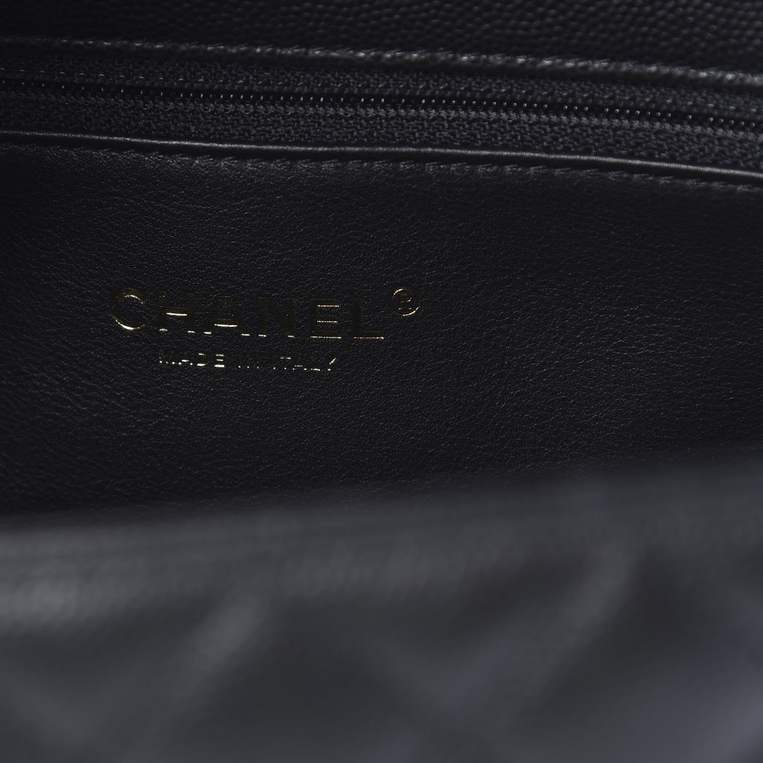 Chanel Caviar Lizard Embossed Quilted Small Coco Handle Flap Black 6 of 10