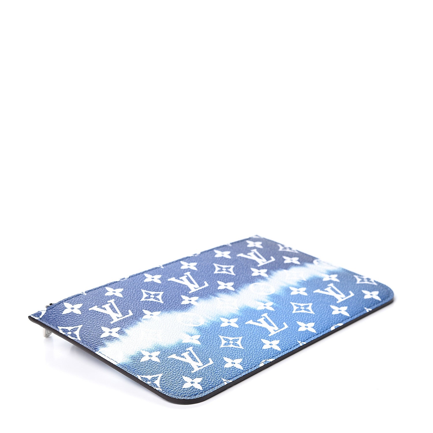 Louis Vuitton Monogram Escale Neverfull MM GM Pochette Blue 3 of 8