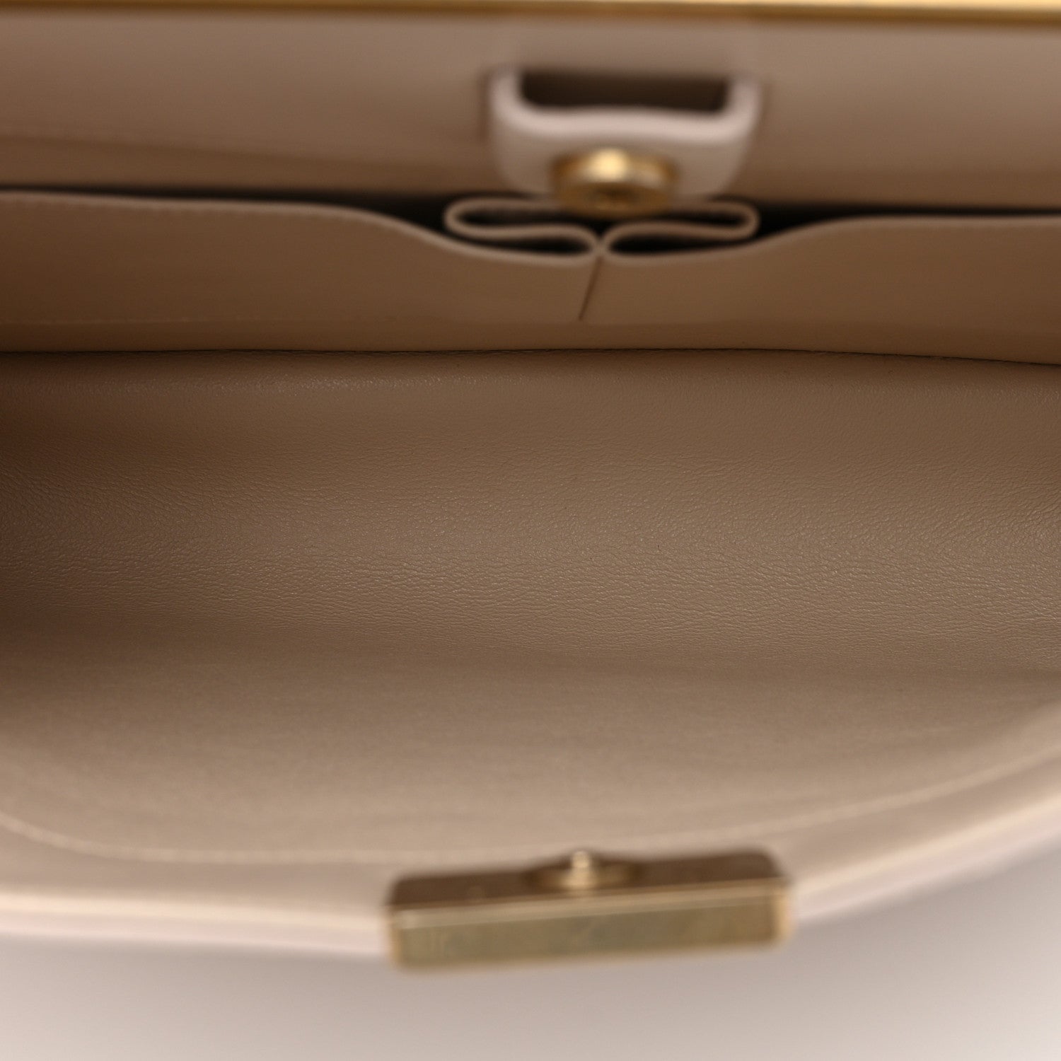 Chanel Lambskin Stitched Large Coco Luxe Tote White 5 of 10