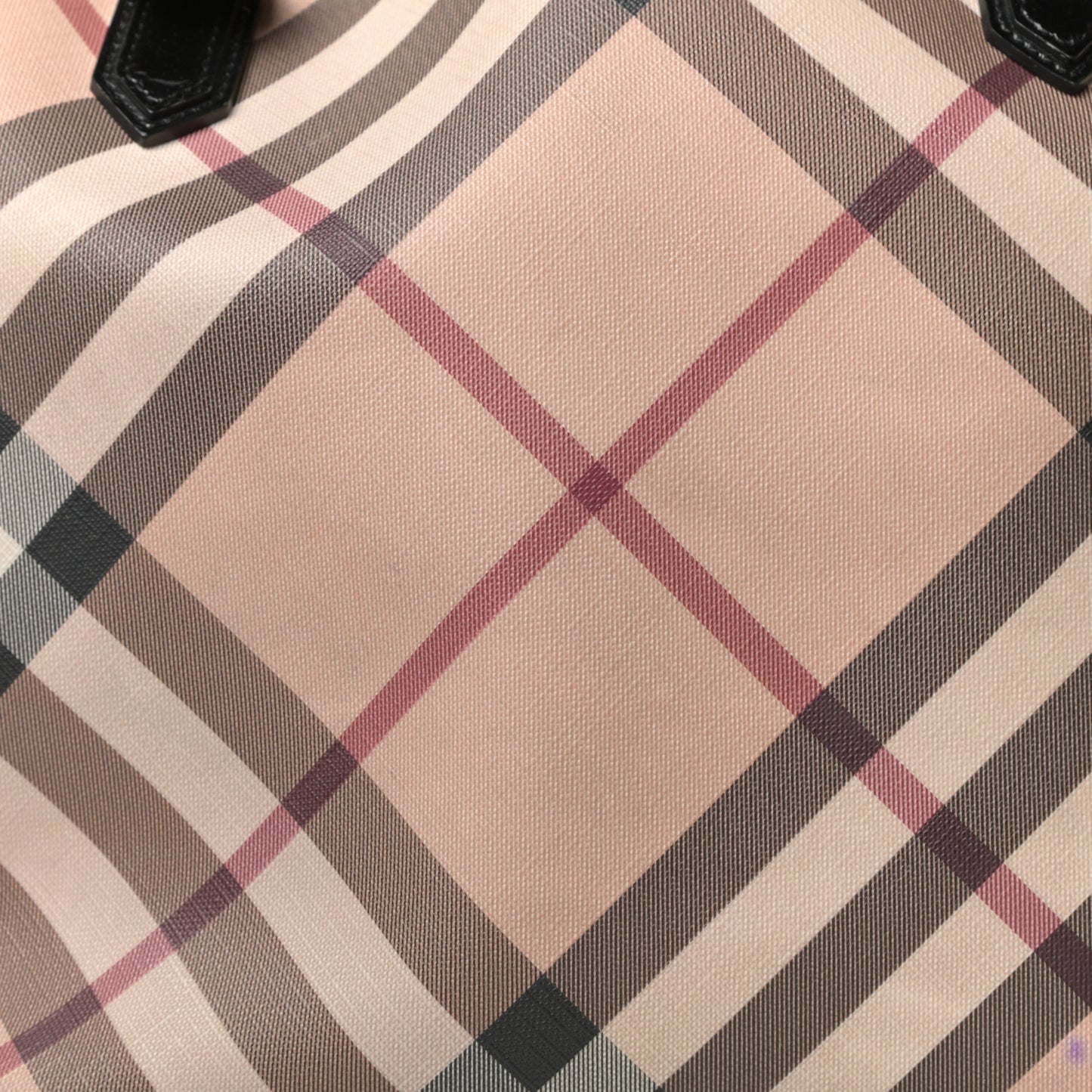Supernova Check Large Nickie Tote Black