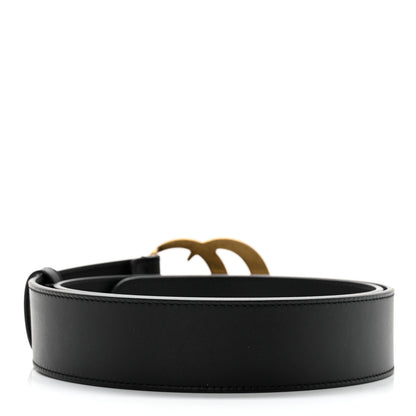 Gucci Calfskin Double G 40mm Belt 90 36 Black 2 of 7
