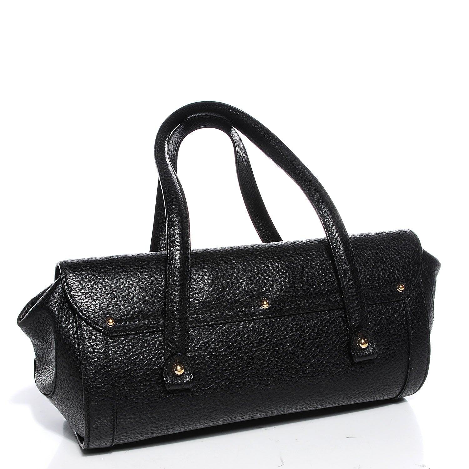 Gucci Leather Bamboo Bullet Black 3 of 7
