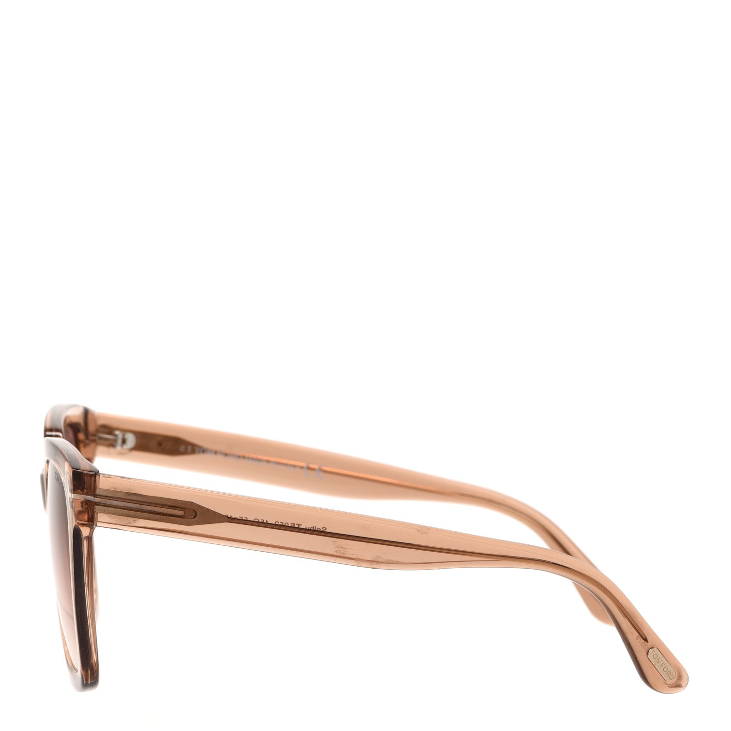 Tom Ford Acetate Selby Square Sunglasses TF952 Brown 3 of 8