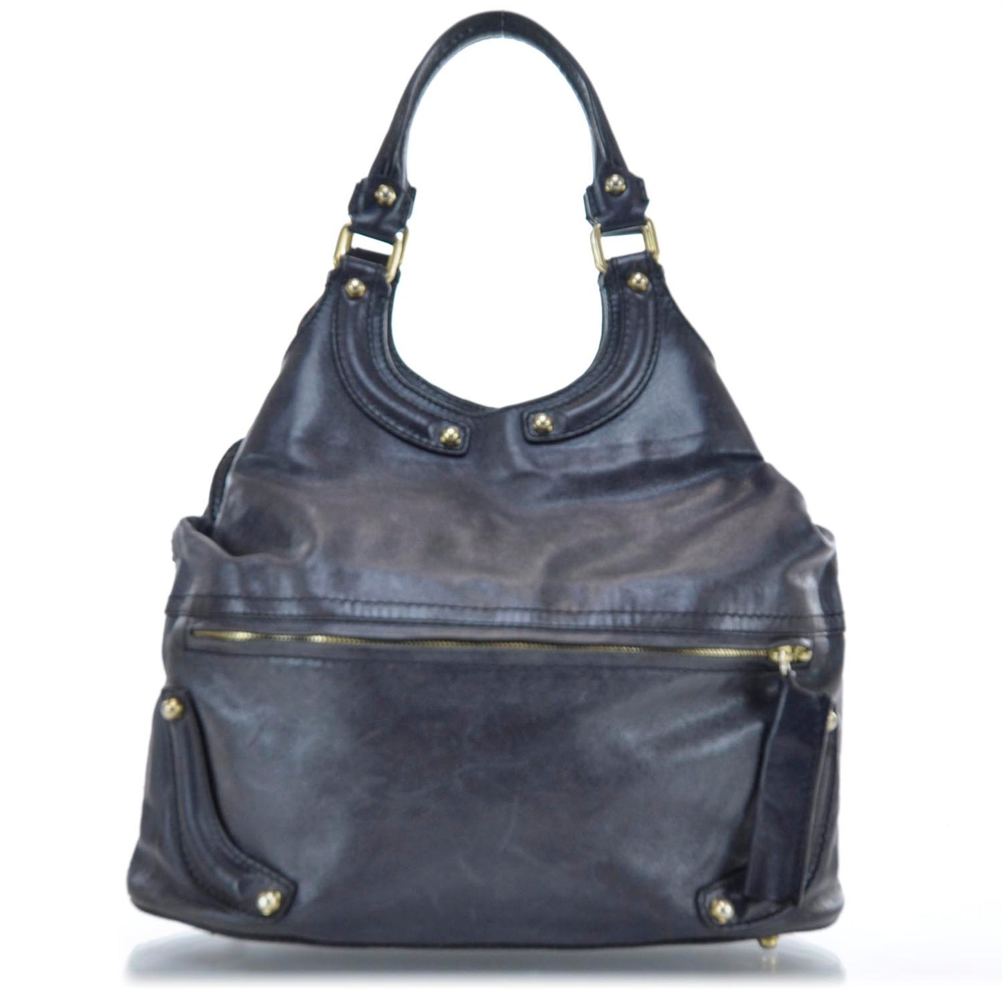 Leather Studded Bag