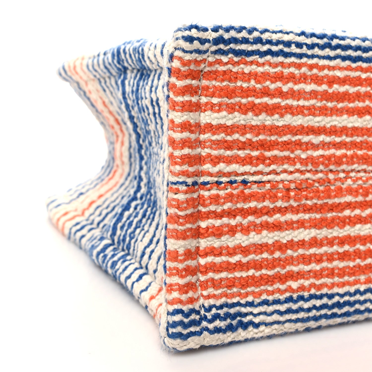 Celine Jacquard Striped Small Cabas Thais Multicolor 8 of 10