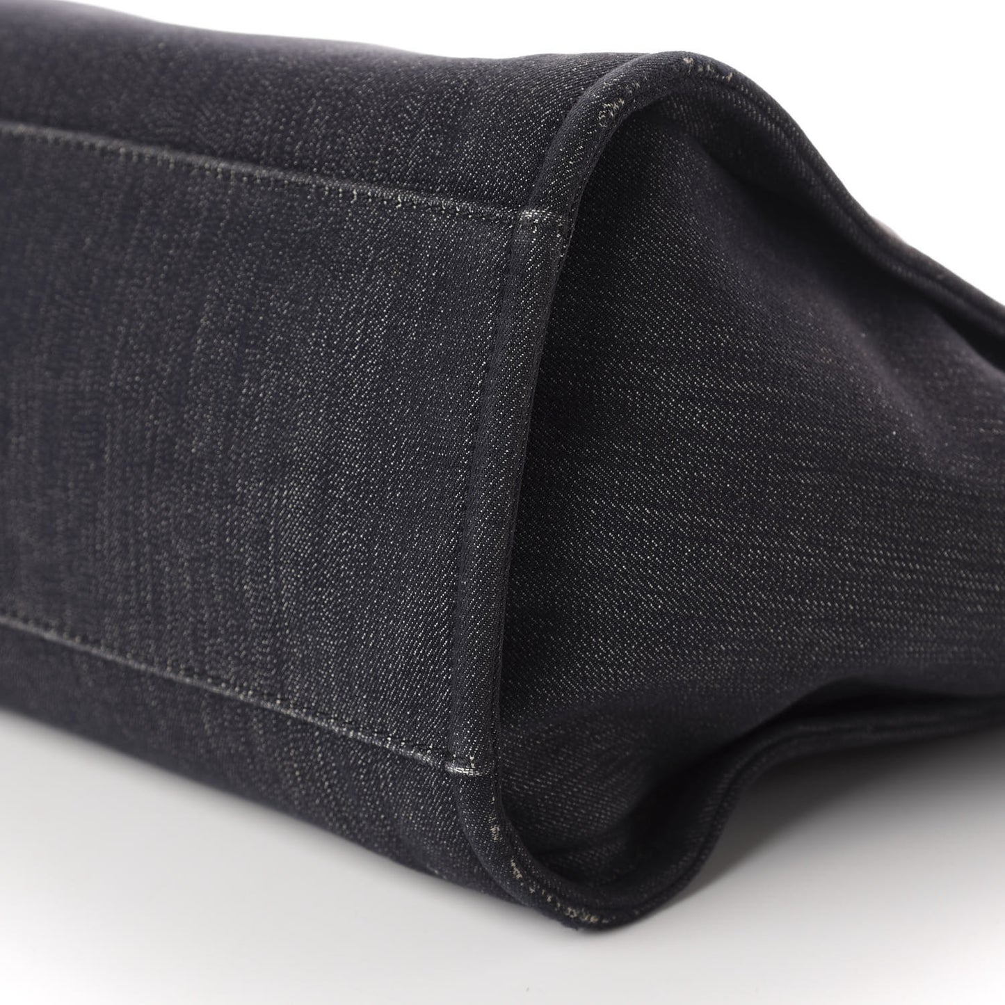 Denim Medium Deauville Tote Dark Blue