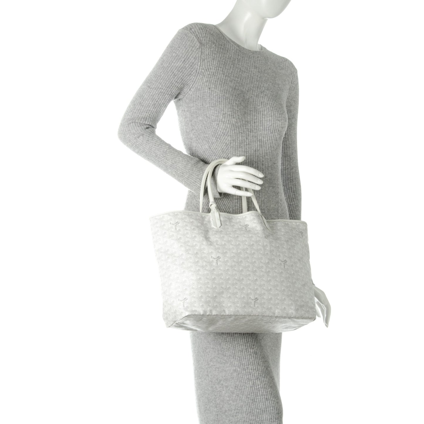Goyardine Saint Louis PM White
