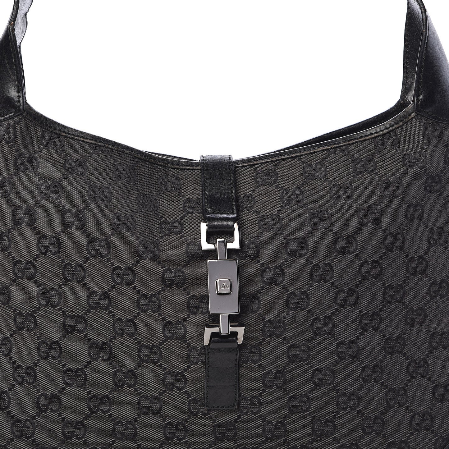Monogram Jackie O Hobo Black