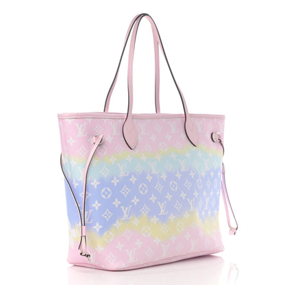 Louis Vuitton Monogram Escale Neverfull MM Pastel 3 of 11