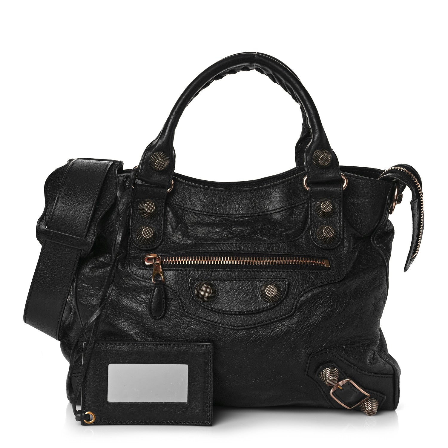 Balenciaga Agneau Giant 21 Rose Gold Hardware Velo Black 1 of 15