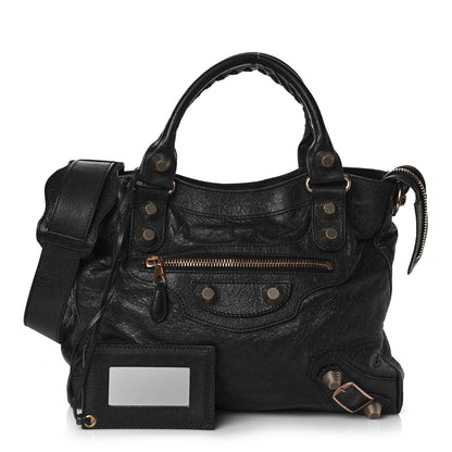 Balenciaga Agneau Giant 21 Rose Gold Hardware Velo Black 1 of 15