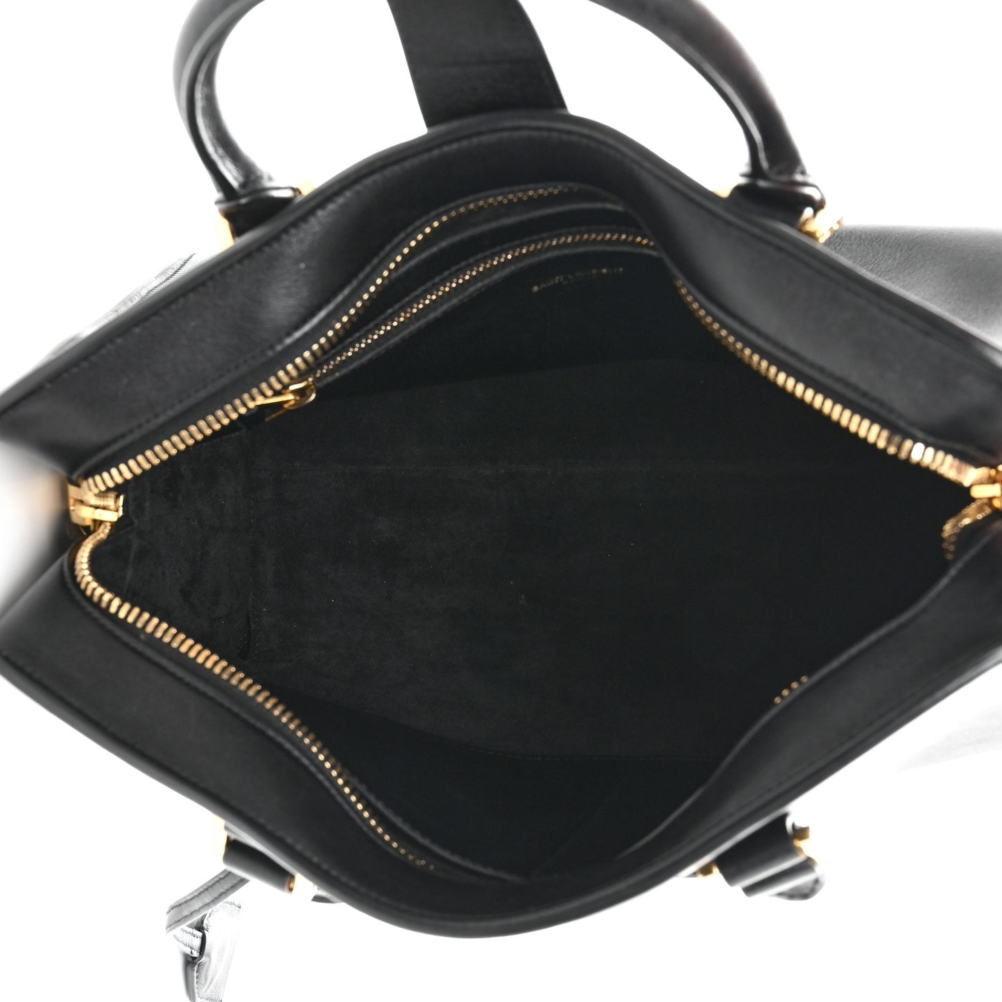Smooth Calfskin Small Cabas Monogram Black