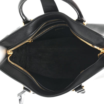 Saint Laurent Smooth Calfskin Small Cabas Monogram Black 5 of 10