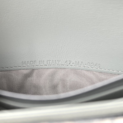 Christian Dior Oblique Saddle Chain Long Wallet Grey 8 of 12