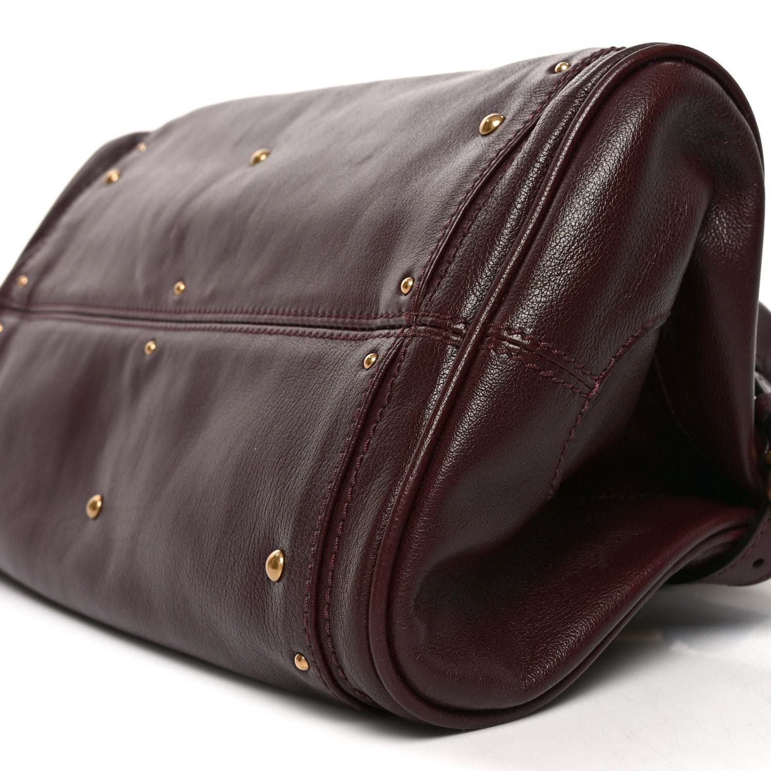 Chloe Grained Buffalo Paddington Grenat 10 of 10