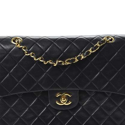Chanel Lambskin Quilted Small Double Flap Black 10 of 10