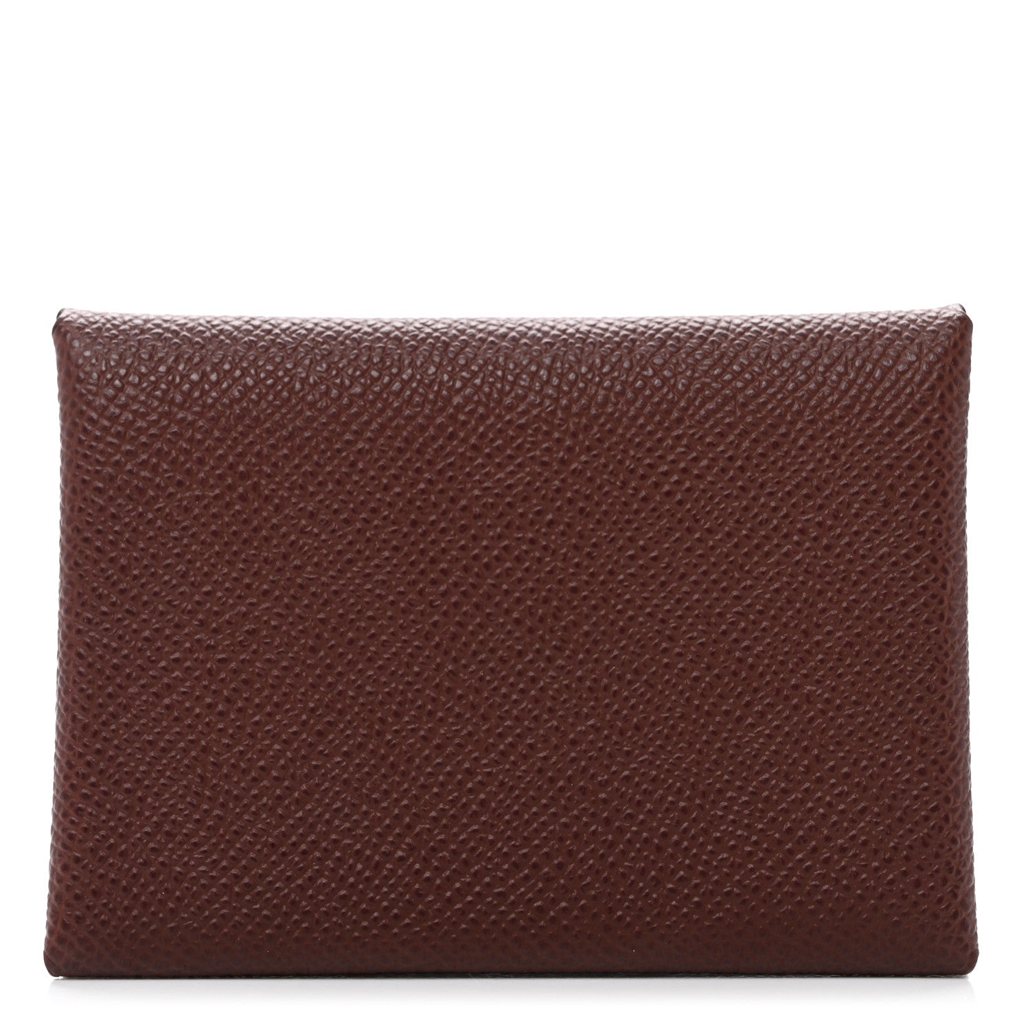 Hermes Epsom Calvi Duo Card Case Terre 1 of 8