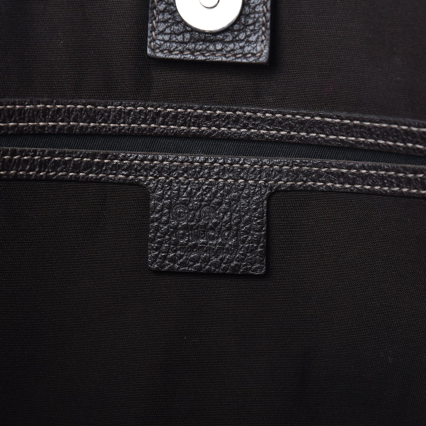 Crystal Monogram Medium Joy Tote Beige Ebony Testa di Moro