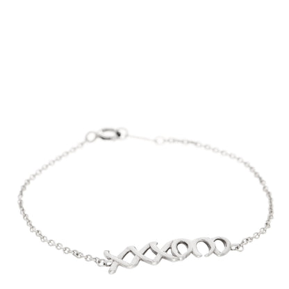 Tiffany Sterling Silver Paloma Picasso Love & Kisses Bracelet 1 of 4