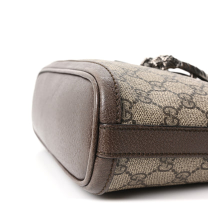 Gucci GG Supreme Monogram Medium Dionysus Bucket Bag Beige New Acero 10 of 10
