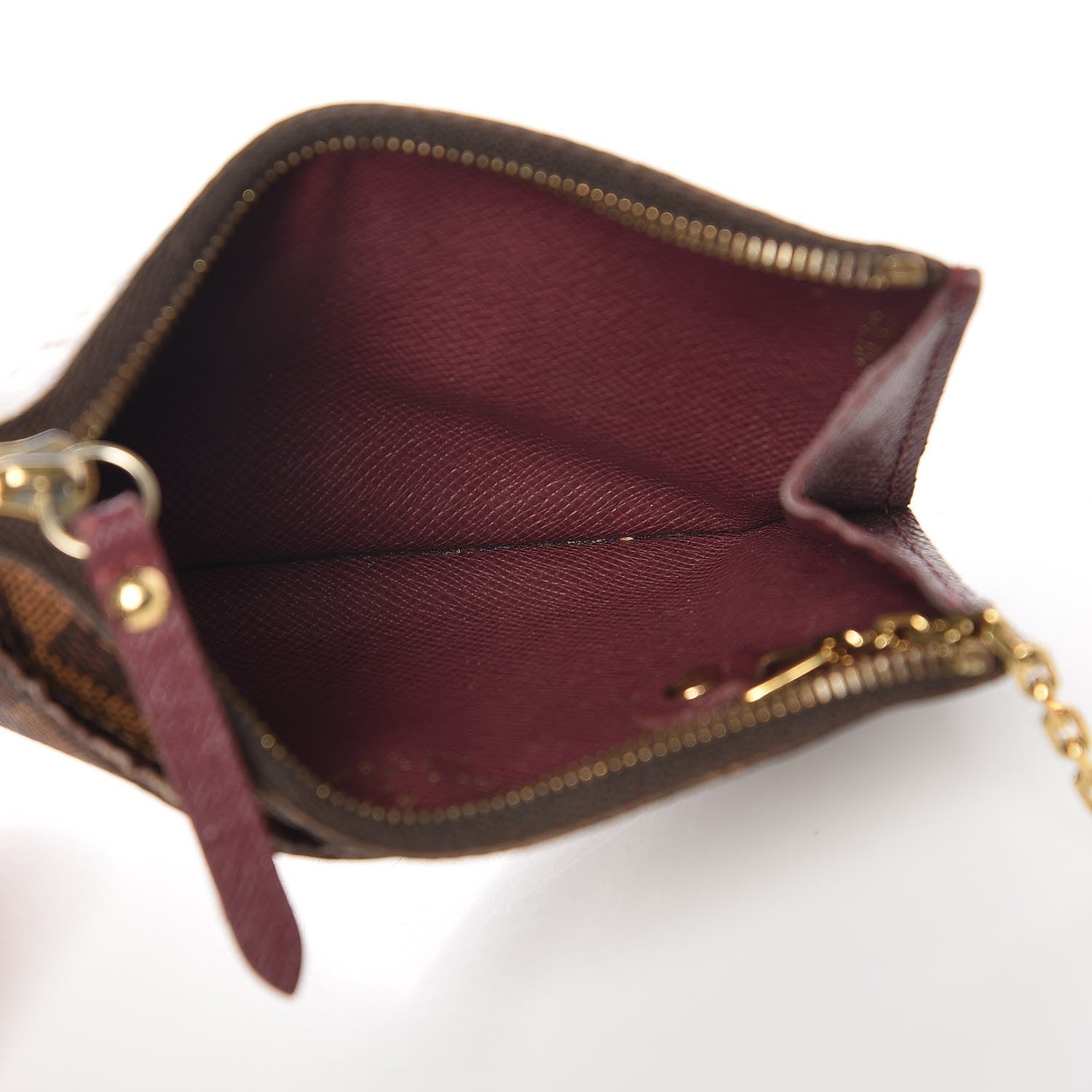 Louis Vuitton Damier Ebene Scribe Affiche Key Pouch 6 of 21