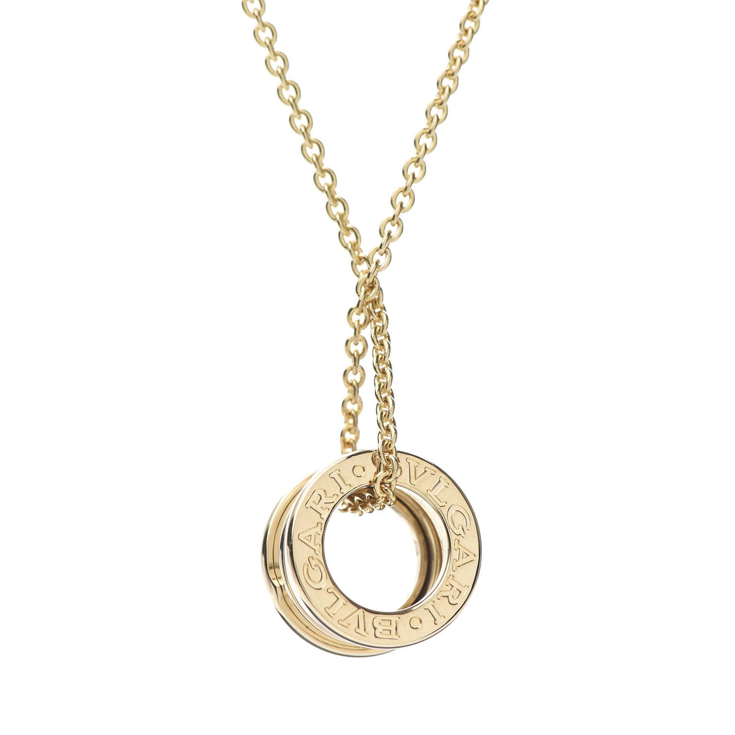 18K Yellow Gold B.Zero1 Pendant Necklace