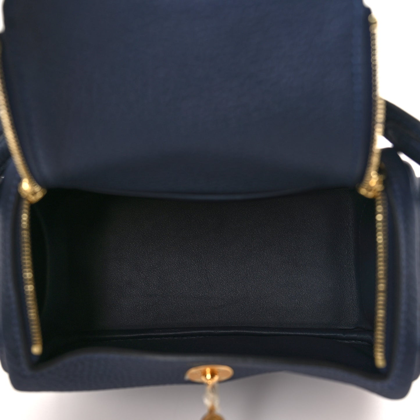 Taurillon Clemence Mini Lindy 20 Bleu Nuit