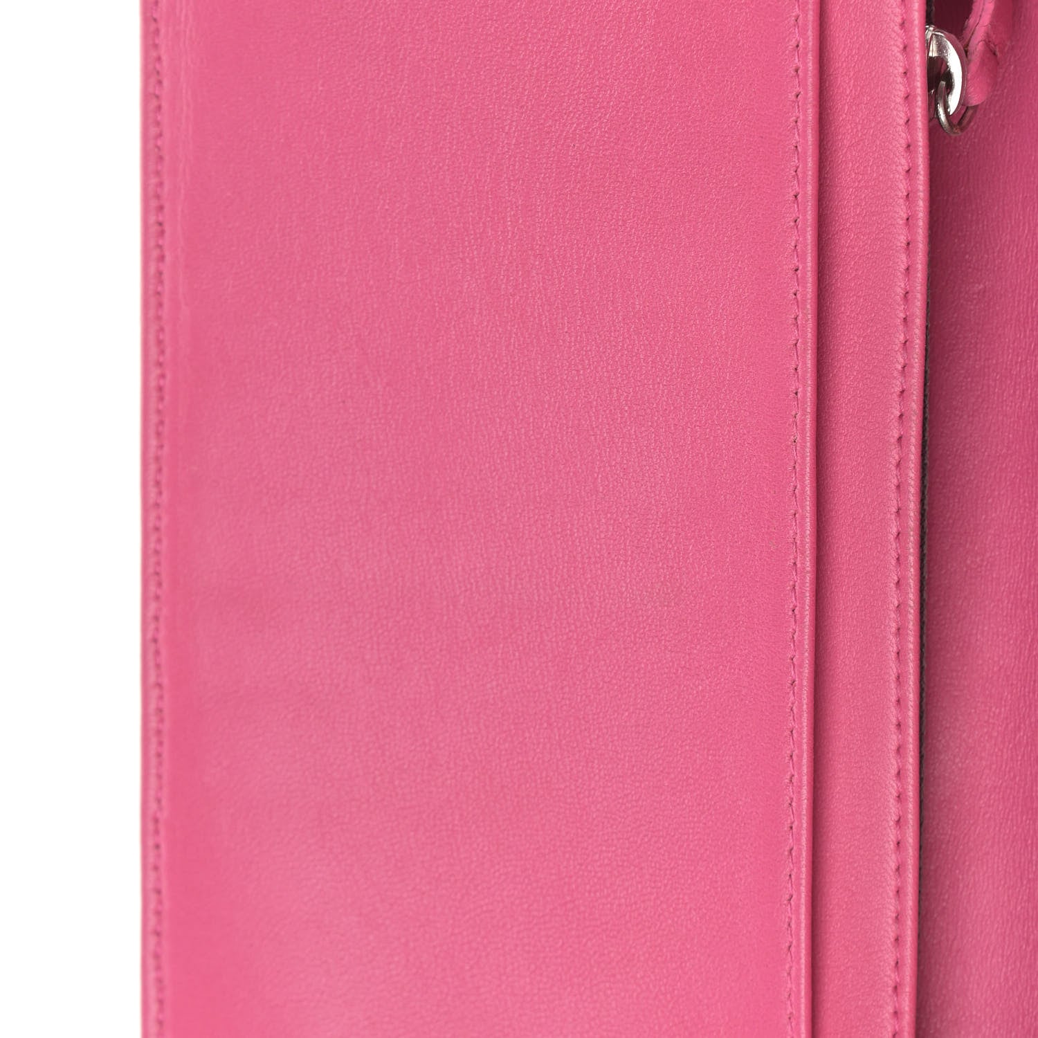 Chanel Patent Calfskin Lucky Symbols Yen Wallet Pink 9 of 10