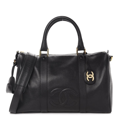 Chanel Caviar Timeless CC Duffel Bag Black 1 of 11