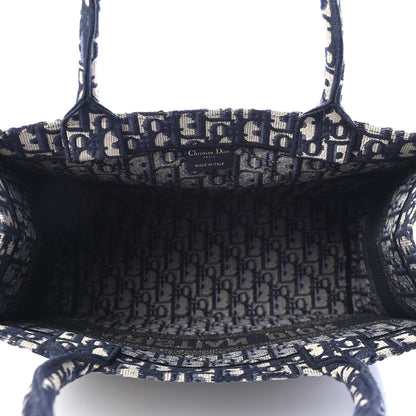 Christian Dior Oblique Medium Book Tote Blue Multicolor 5 of 10