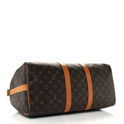 Louis Vuitton Monogram Keepall Bandouliere 55 4 of 11